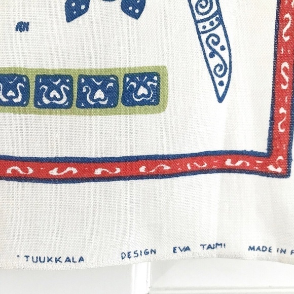 Vintage 1960s Eva Tammi Finnish Woman Wall Hanging Textile - Picture 5 of 9